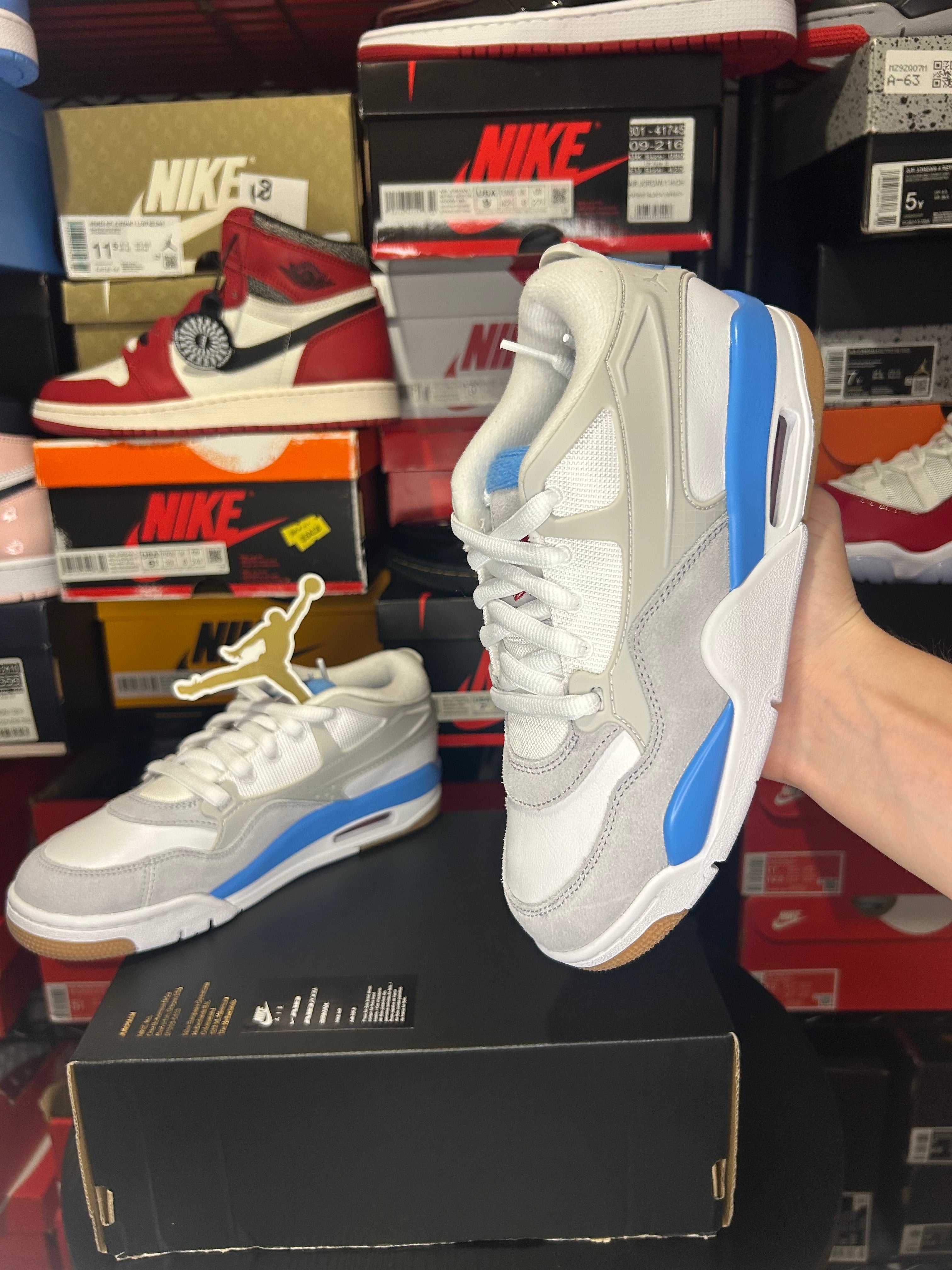Air Jordan 4 RM ‘White/Blue/Grey’ |No Box Lid|