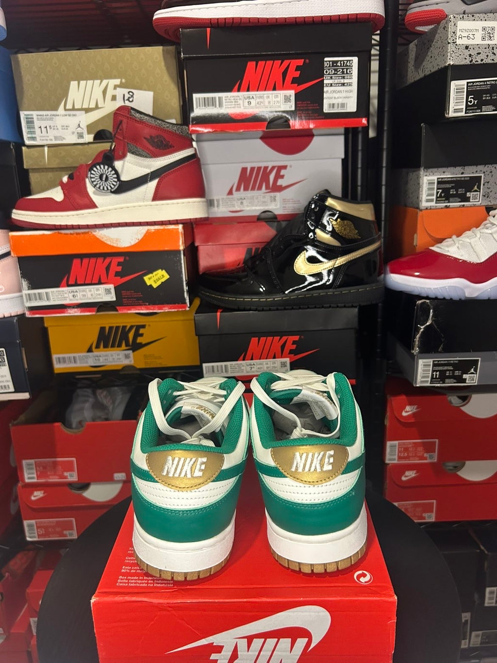 Nike Dunk Low ‘Malachite Gold’ |No Box Lid|