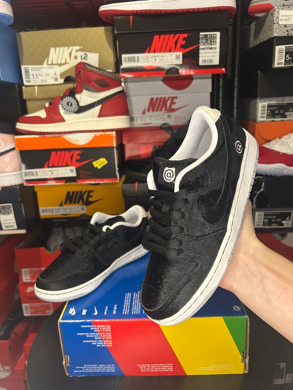 Nike SB Dunk Low X Medicom Bearbrick |No Box Lid|