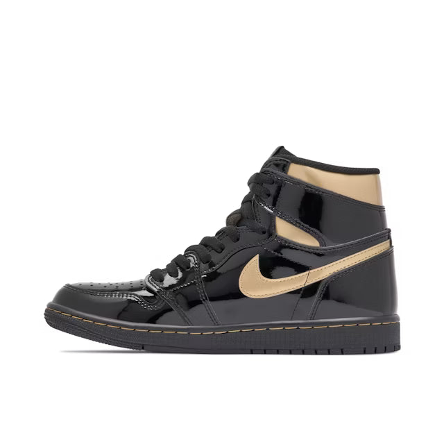 Air Jordan 1 High OG 'Patent Black/Gold'
