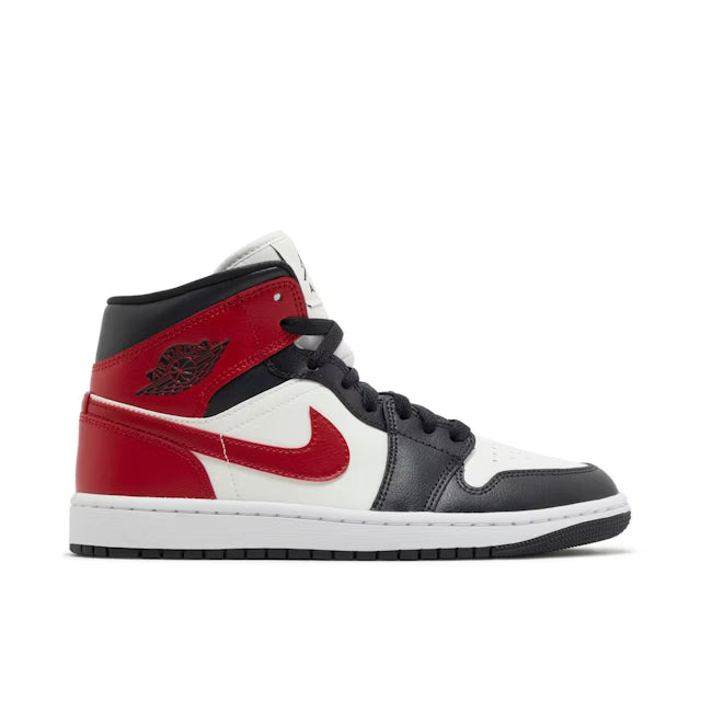 Air Jordan 1 Mid 'Gym Red/Off Noir'