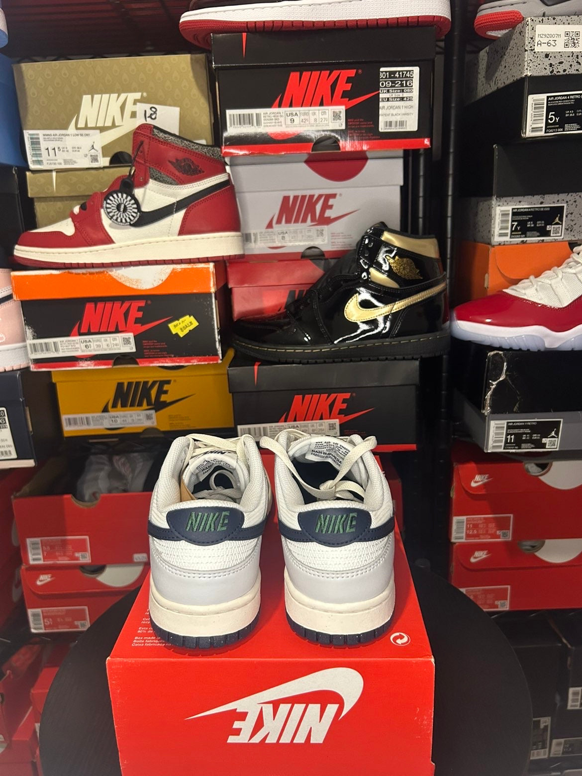 Nike Dunk Low Next Nature ‘Photon Dust/Obsidian’ |No Box Lid|