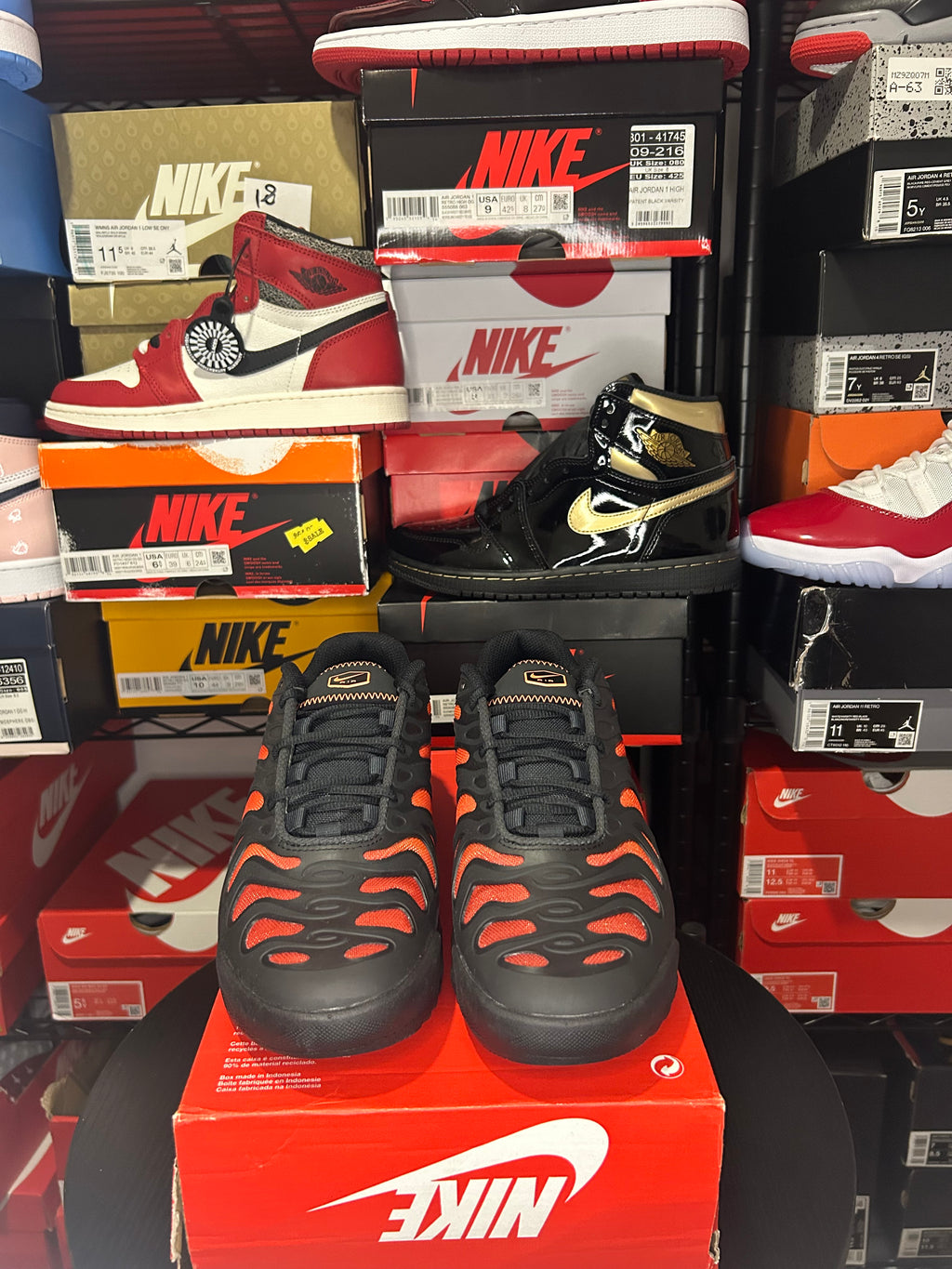 Nike Air Max Plus Drift ‘Hyper Crimson Black/Dragon Red’ No Box Lid