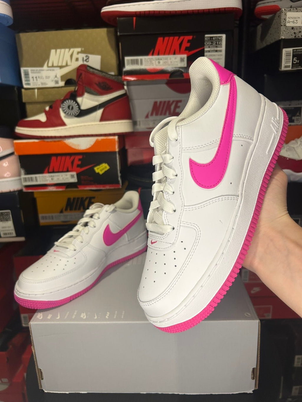 Nike Air Force 1 Low ‘Lazer Fuchsia’ |No Box Lid|
