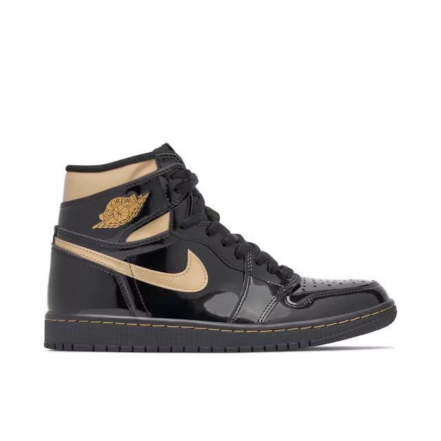 Air Jordan 1 High OG 'Patent Black/Gold'