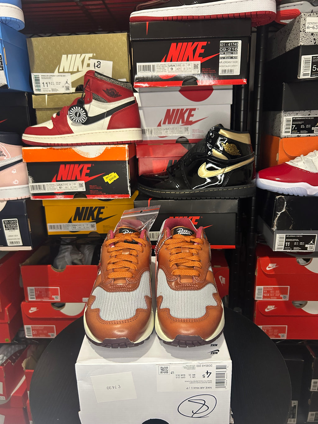 Nike Air Max 1 Patta ‘Dark Russet’ No Box Lid