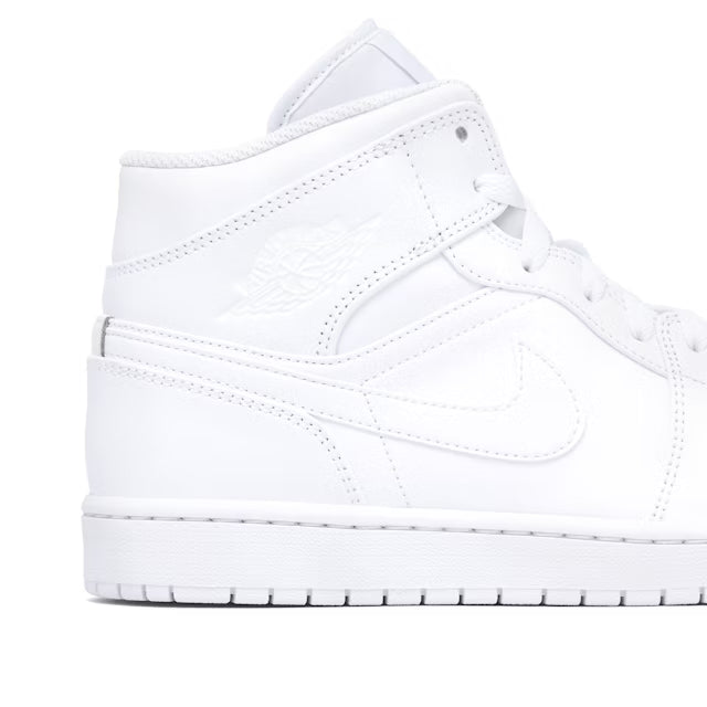 Air Jordan 1 Mid 'Triple White'