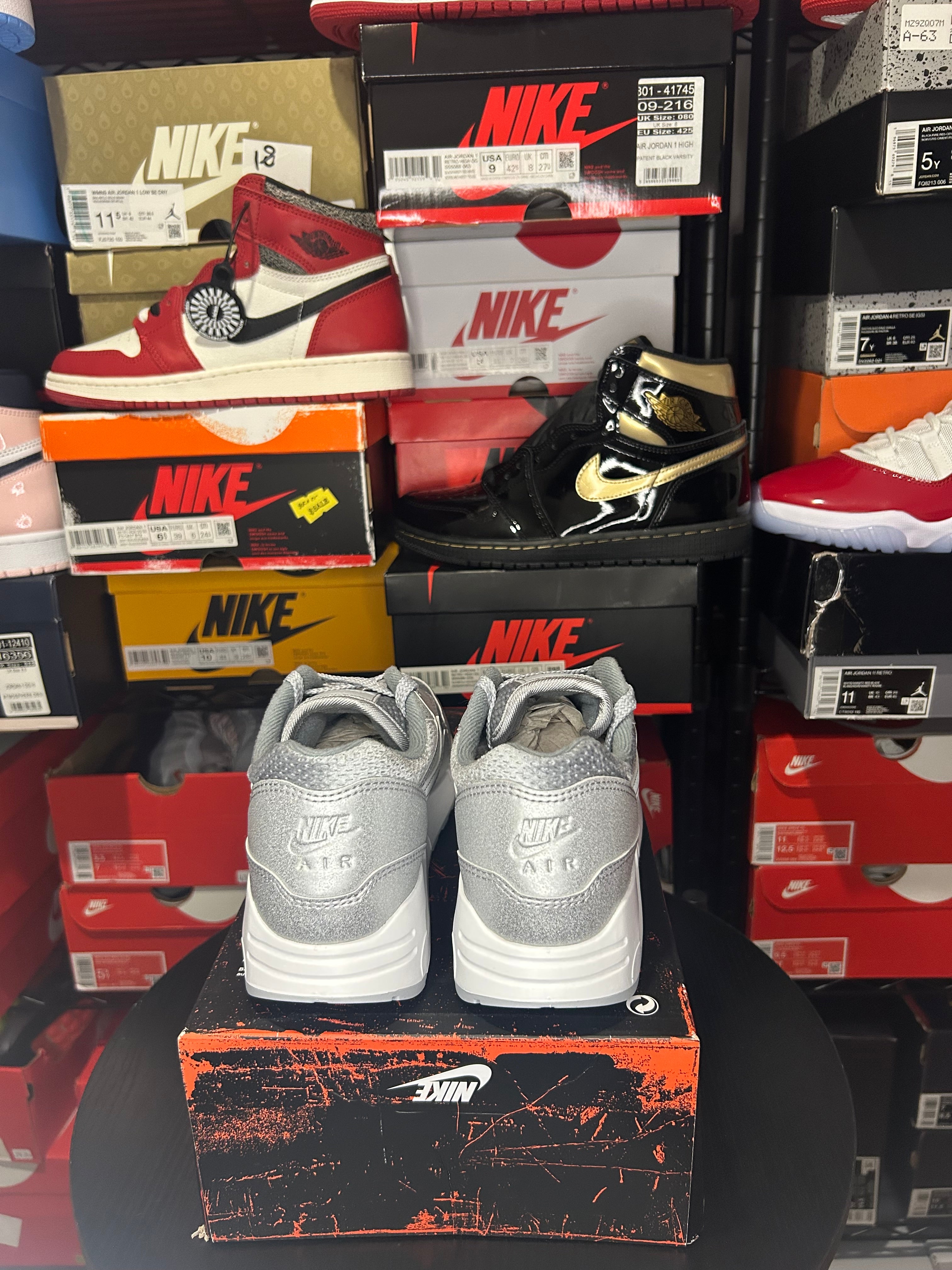 Air Max 1 86 ‘Metallic Silver/Cool Grey’ No Box Lid