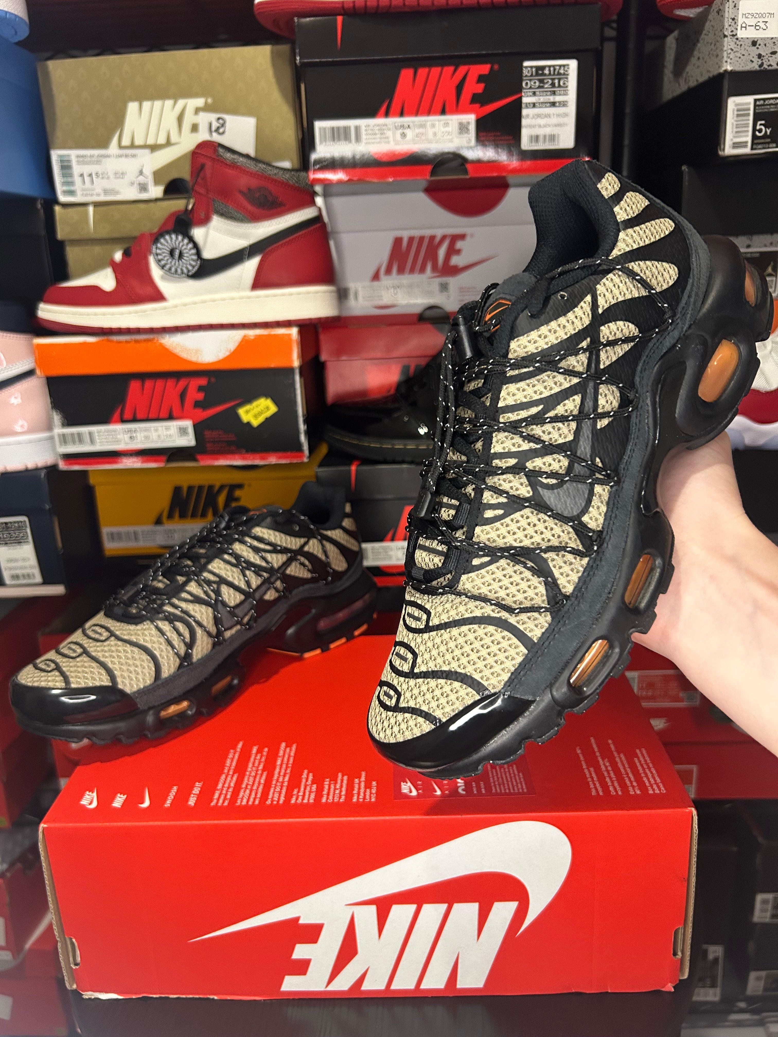 Nike Air Max Plus TN Utility ‘Khaki/Black’ No Box Lid