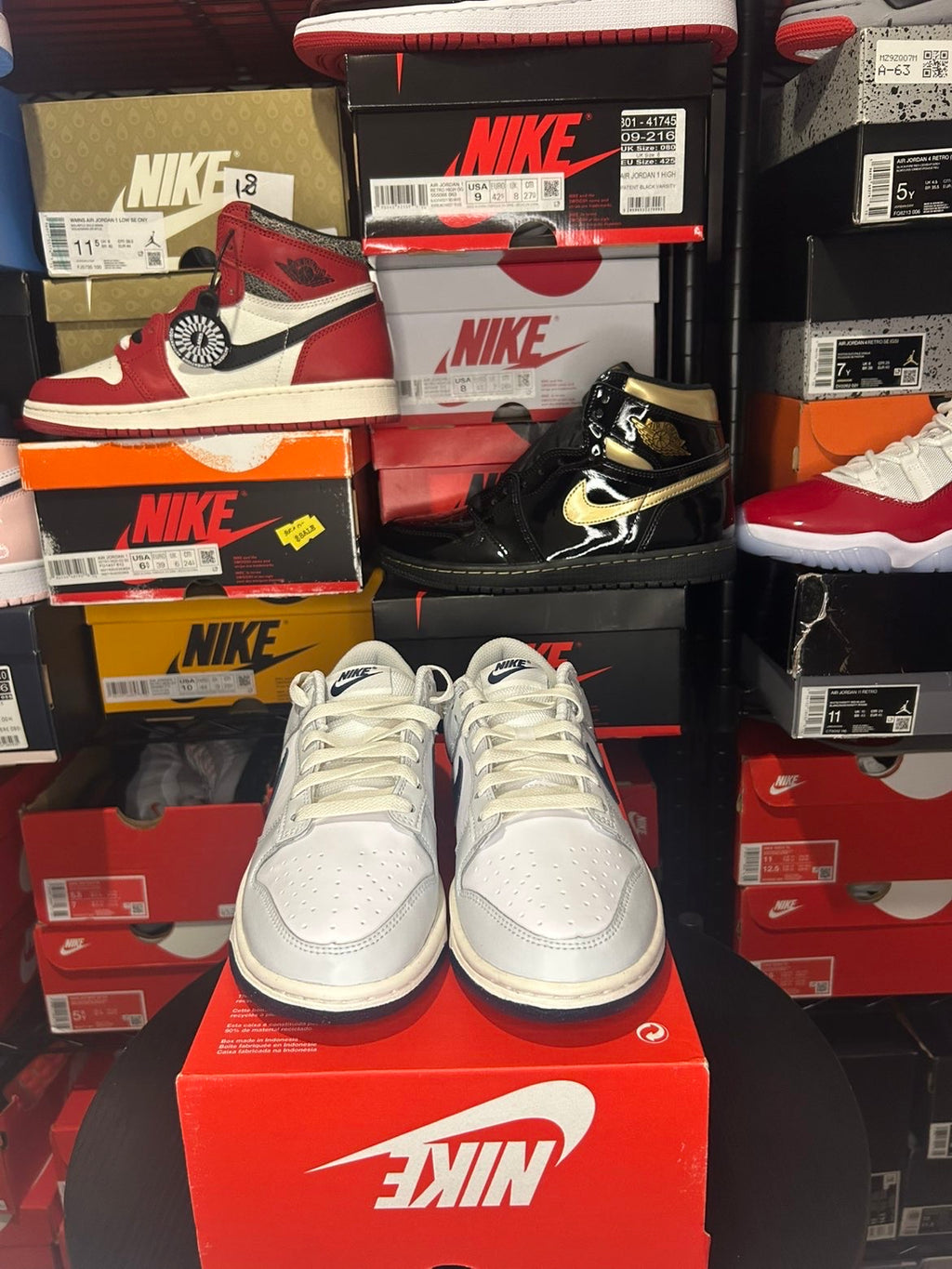 Nike Dunk Low Next Nature ‘Photon Dust/Obsidian’ |No Box Lid|