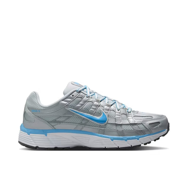 Nike P-6000 'Metallic Platinum/University Blue'