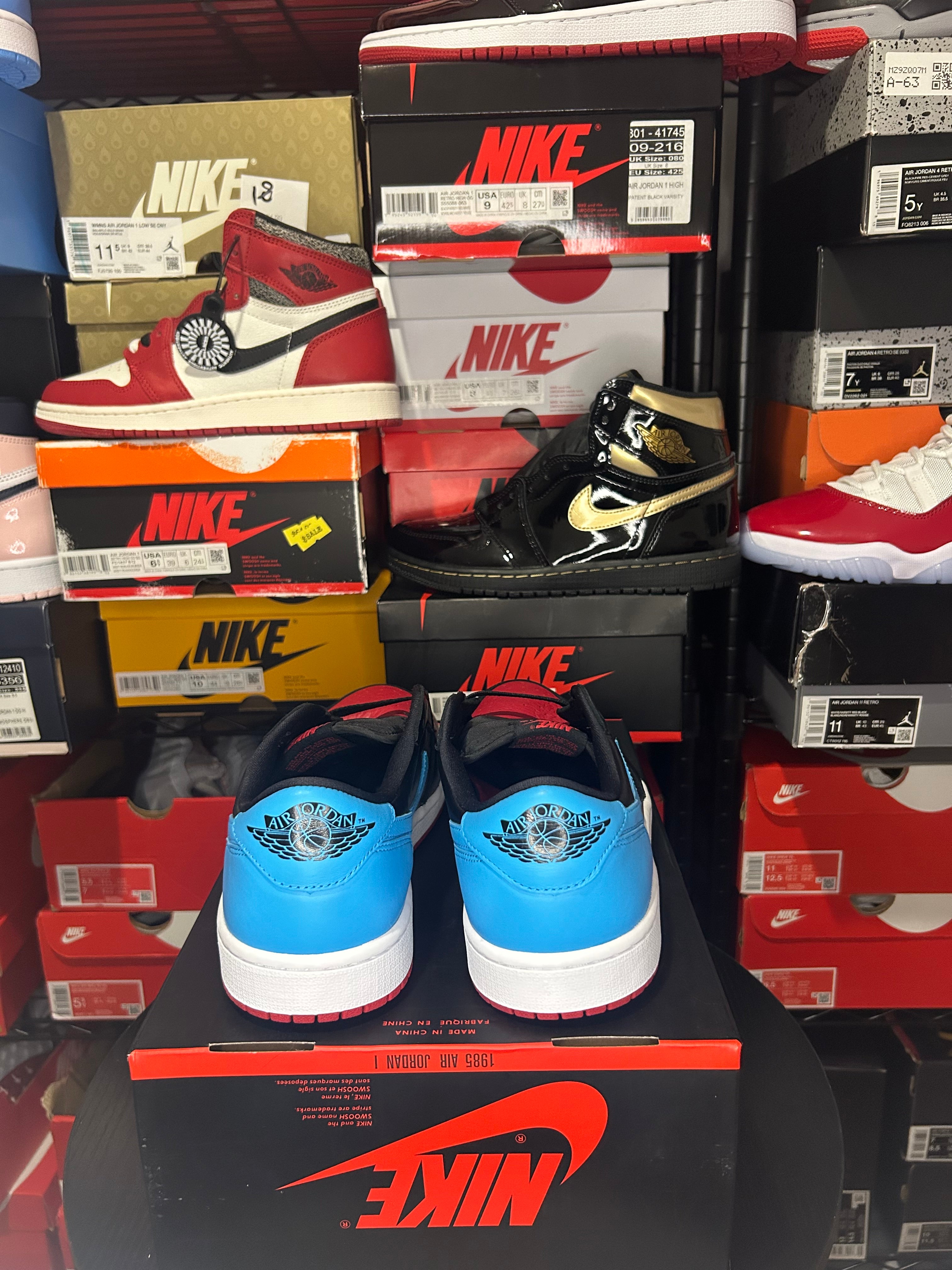 Air Jordan 1 Low ‘UNC To Chicago’ |No Box Lid|