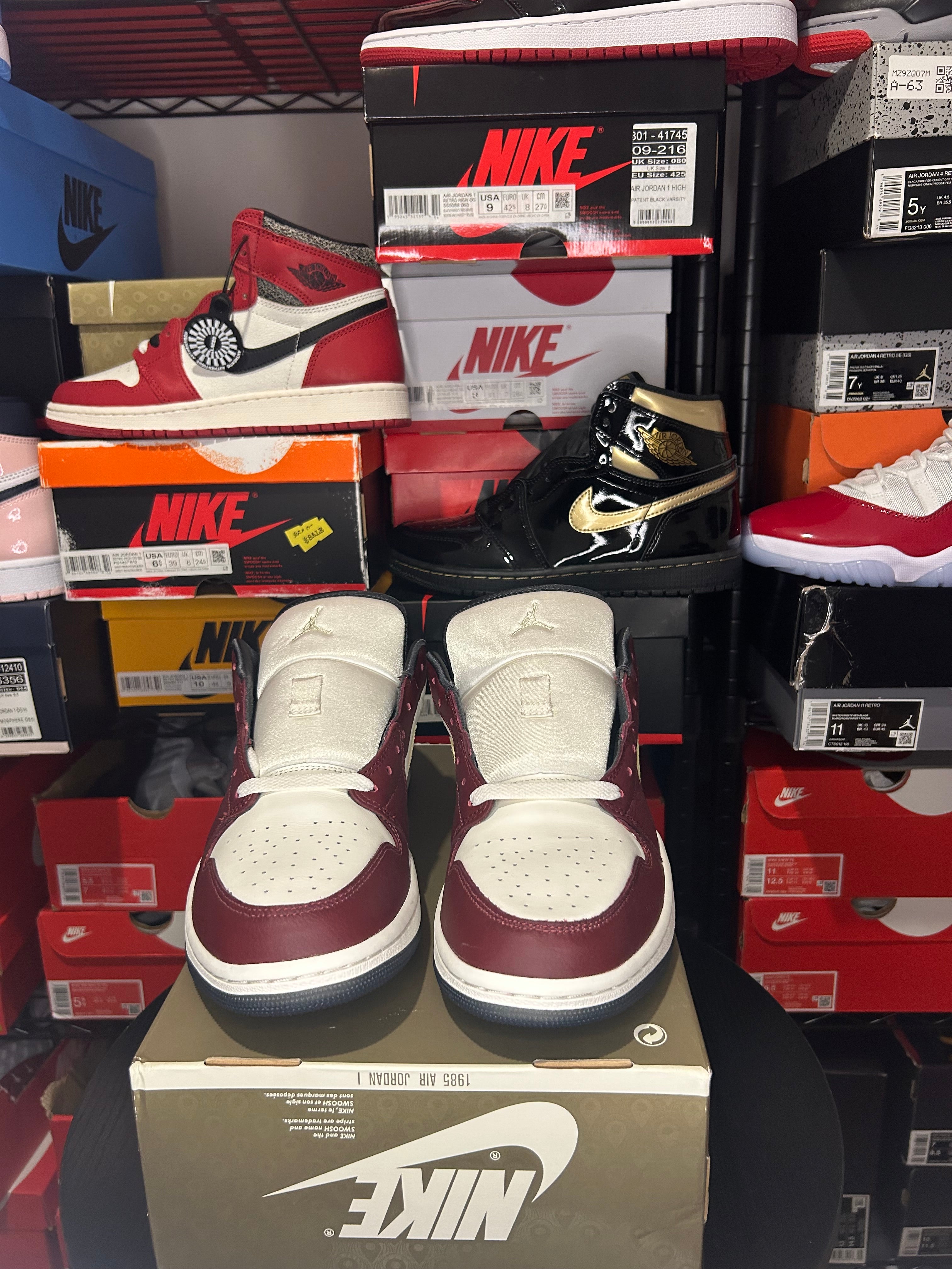 Air Jordan 1 Low ‘Year Of The Dragon Red’ CNY (Without Charm) No Box Lid