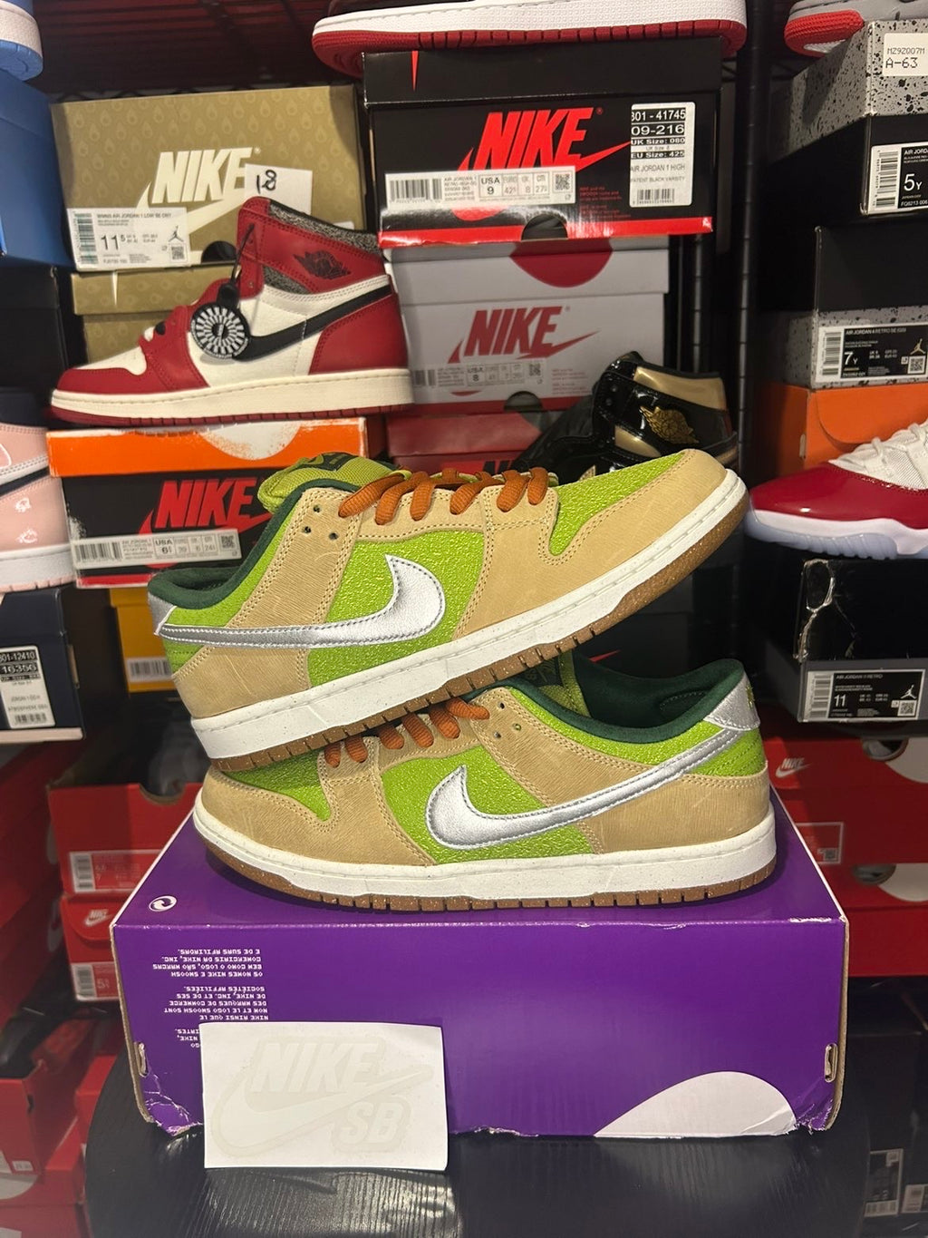 Nike SB Dunk Low Escargot |No Box Lid|