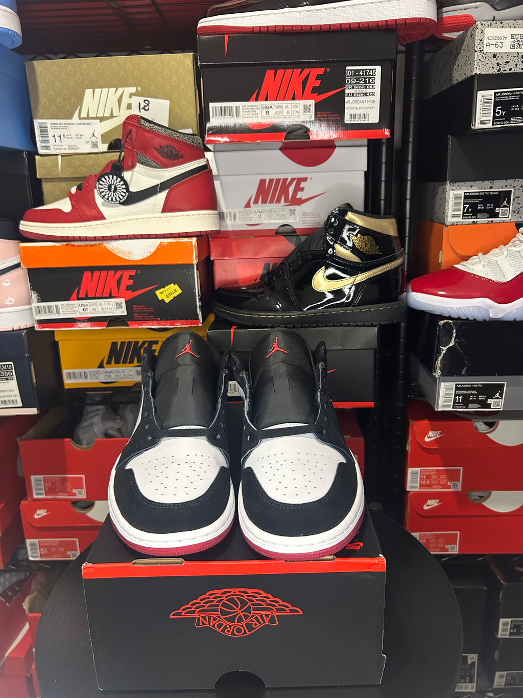 Air Jordan 1 Low SE ‘Black Toe’ |No Box Lid|