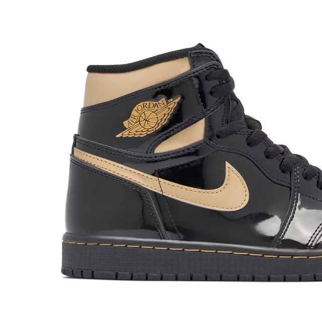 Air Jordan 1 High OG 'Patent Black/Gold'