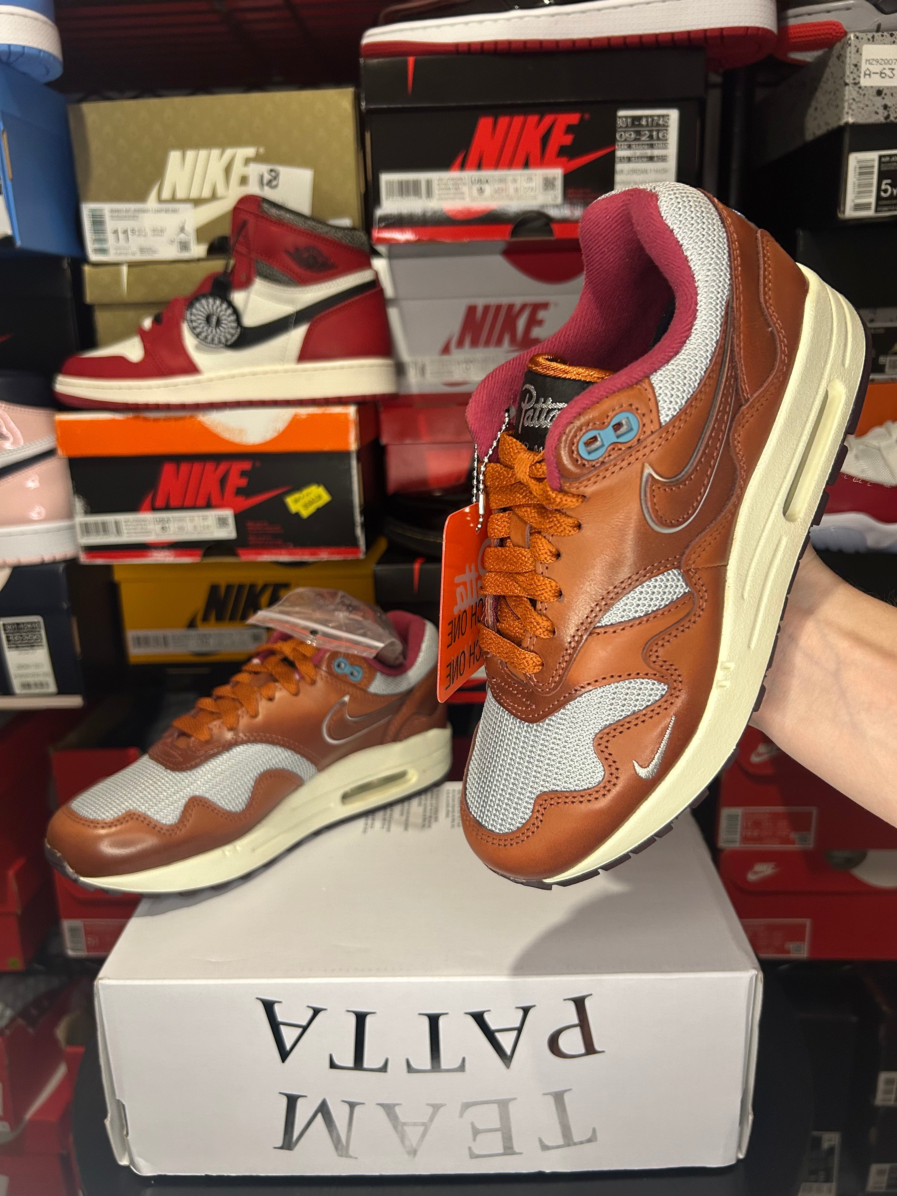 Nike Air Max 1 Patta ‘Dark Russet’ No Box Lid