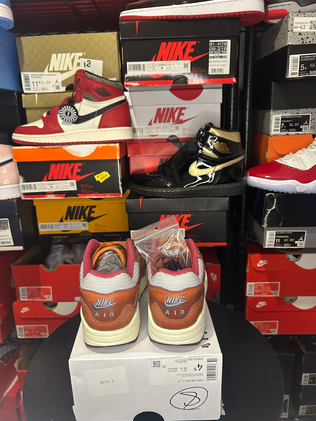 Nike Air Max 1 Patta ‘Dark Russet’ No Box Lid