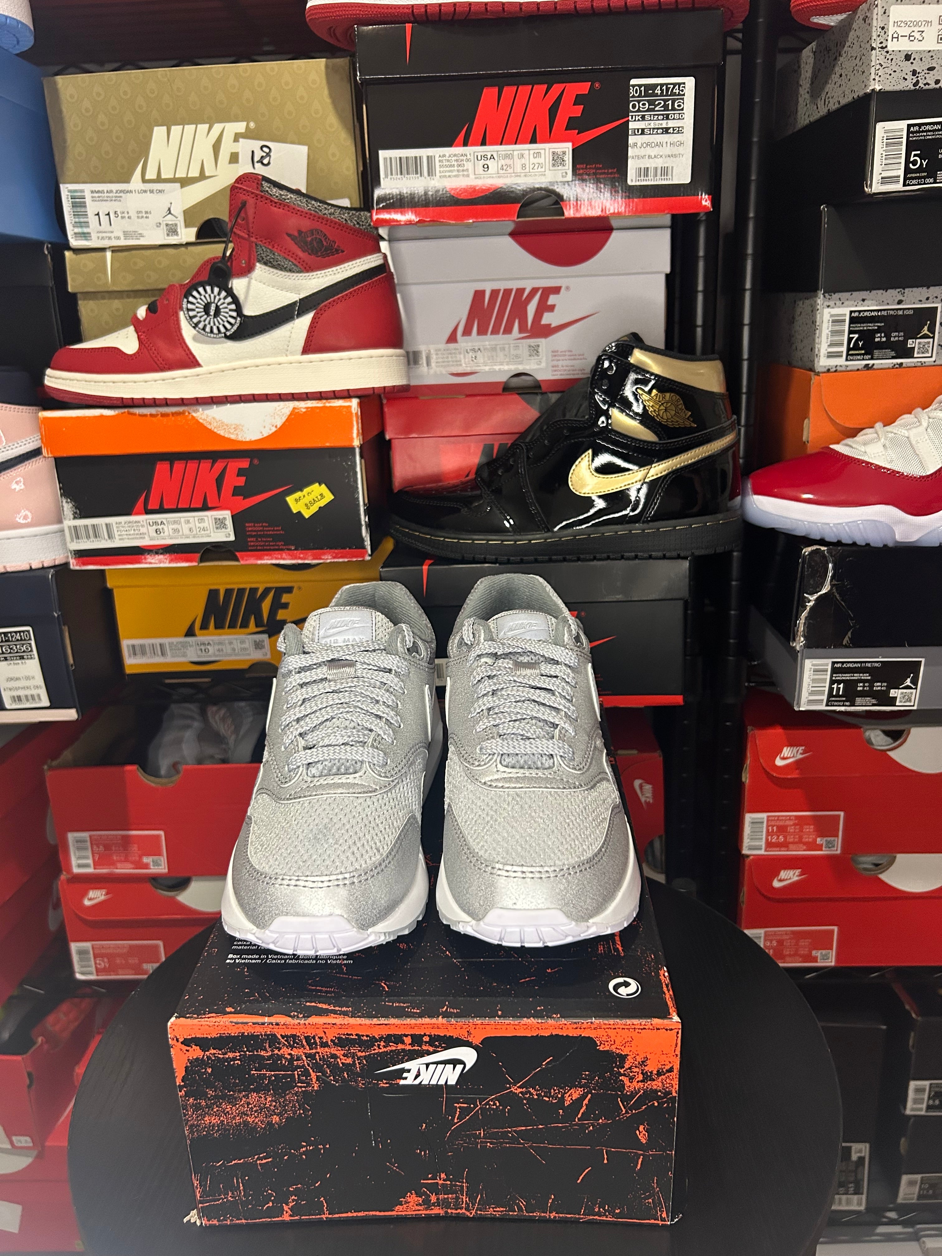 Air Max 1 86 ‘Metallic Silver/Cool Grey’ No Box Lid