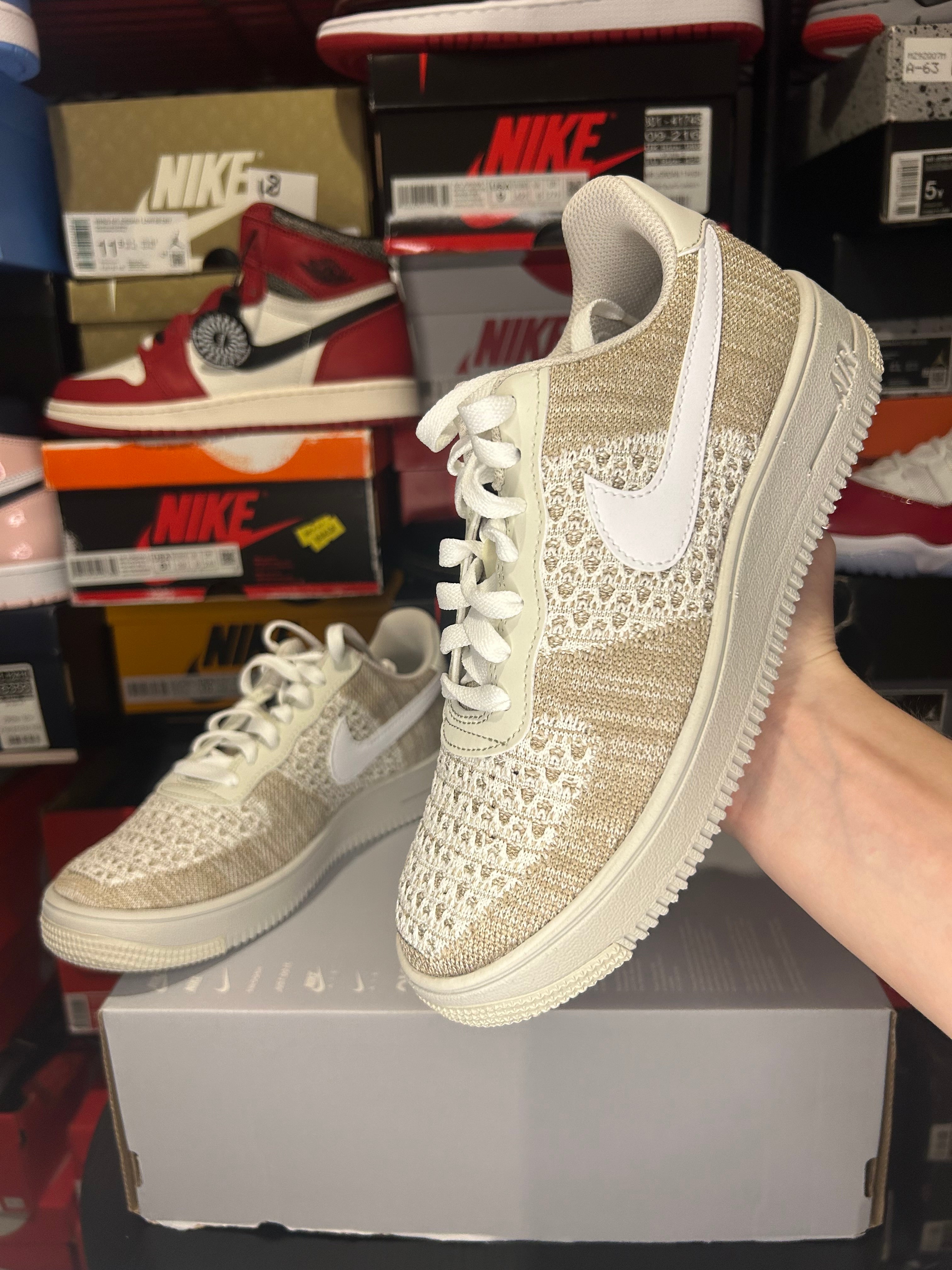 Nike Air Force 1 Flyknit ‘Light Bone’