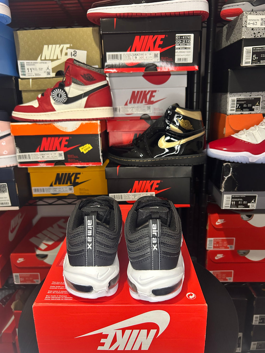 Air Max 97 ‘Black/White’ No Box Lid