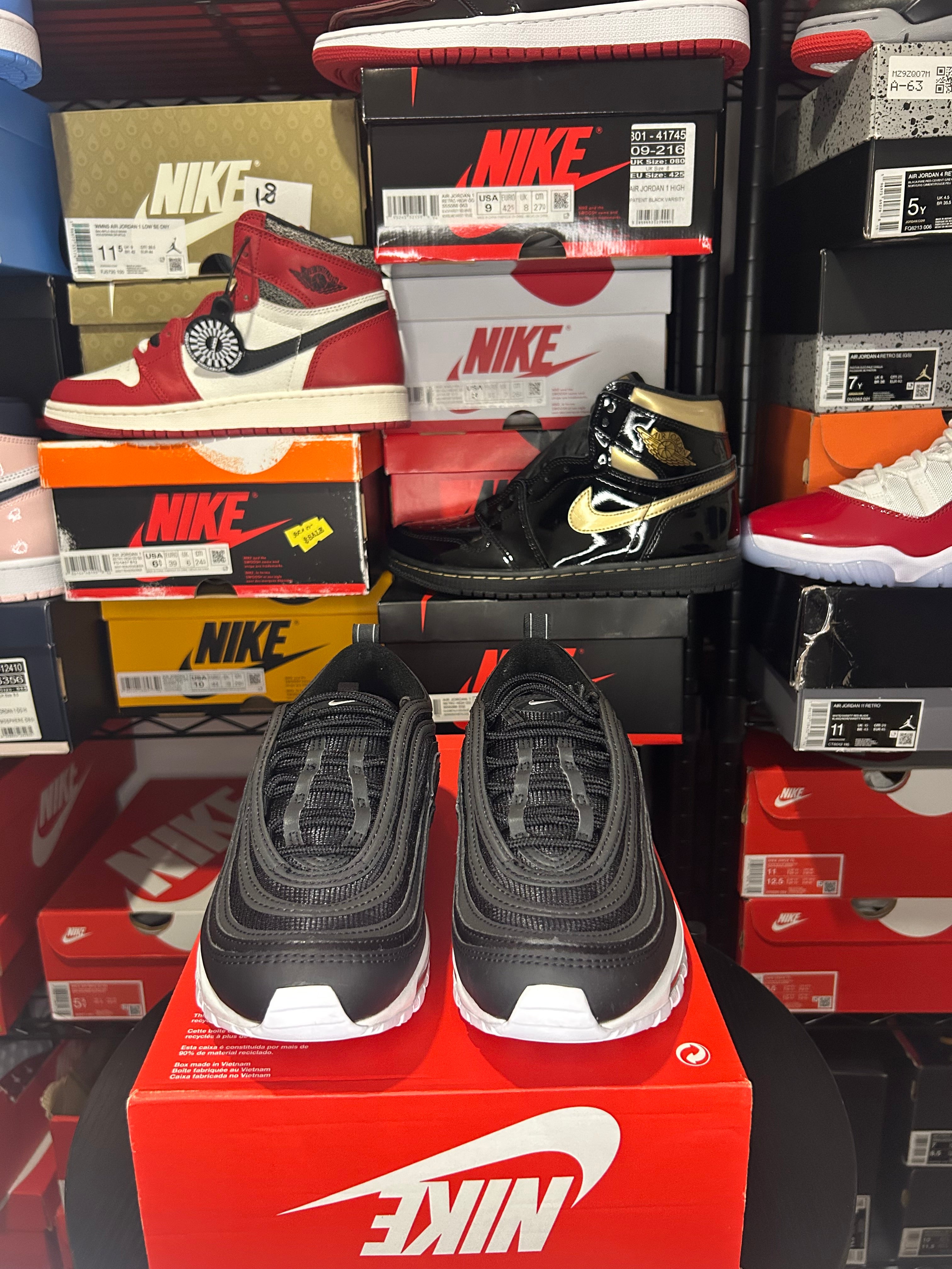 Air Max 97 ‘Black/White’ No Box Lid