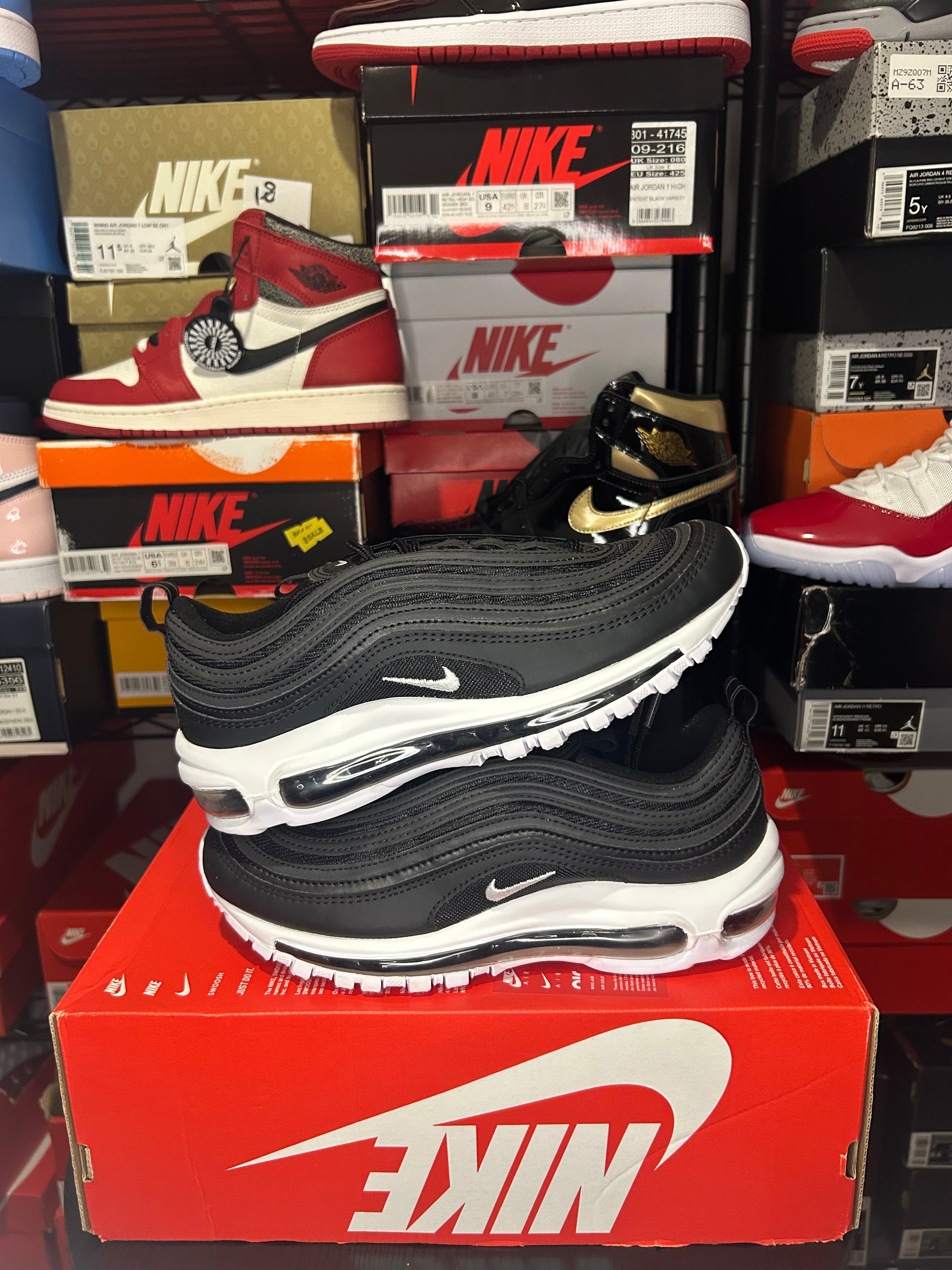 Air Max 97 ‘Black/White’ No Box Lid
