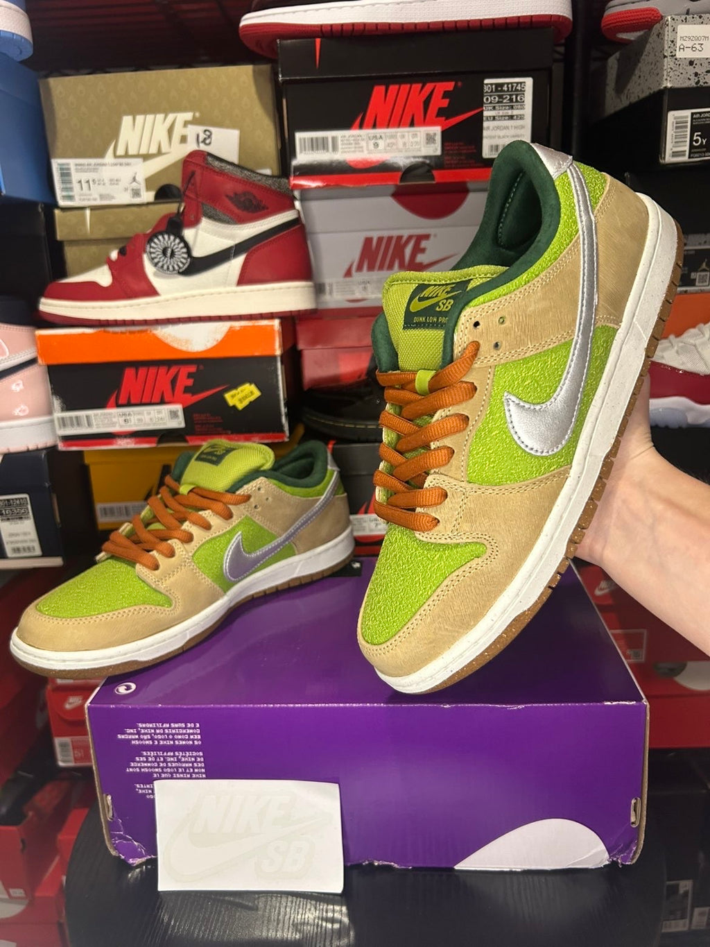 Nike SB Dunk Low Escargot |No Box Lid|