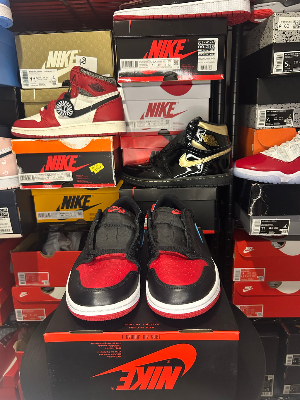 Air Jordan 1 Low ‘UNC To Chicago’ |No Box Lid|