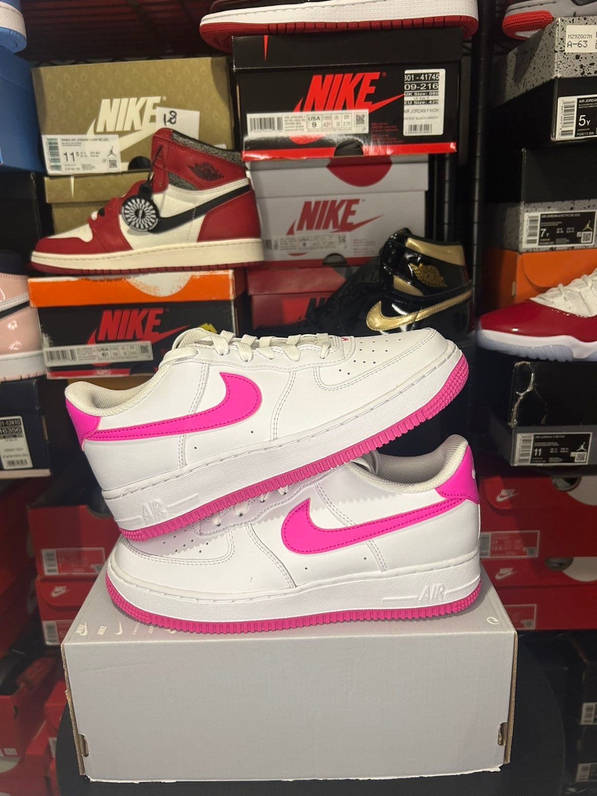 Nike Air Force 1 Low ‘Lazer Fuchsia’ |No Box Lid|