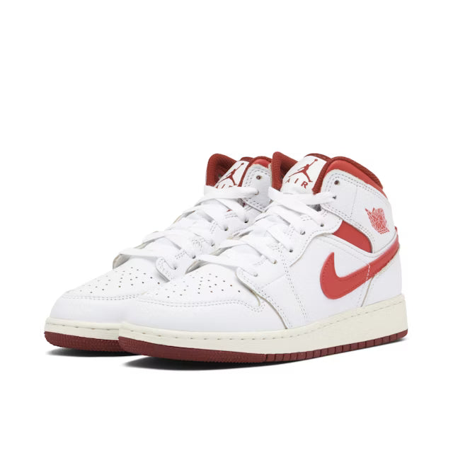 Air Jordan 1 Mid 'Lobster/Dune Red'