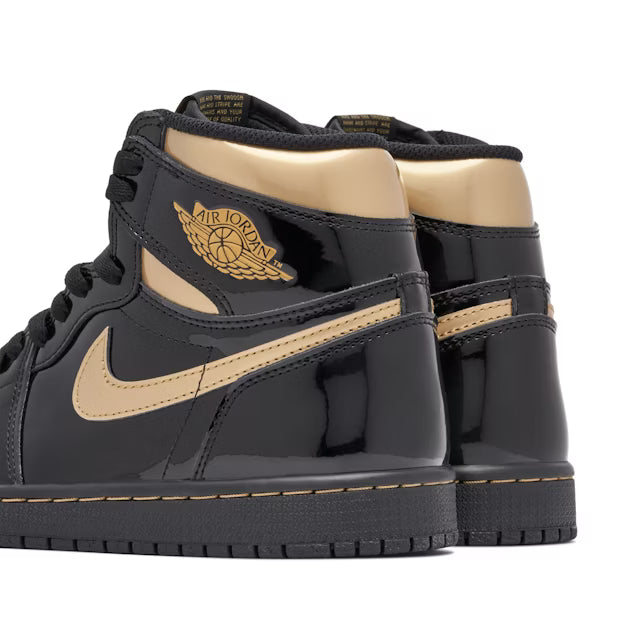 Air Jordan 1 High OG 'Patent Black/Gold'